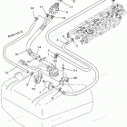 GP1200R - GP1200AZ Топливная магистраль