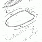 WAVERUNNER (Metallic Marine Silver) - XL800Y Gunwale. Mat