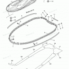 WAVERUNNER (Metallic Marine Silver) - XL1200Y Gunwale. Mat