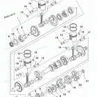 SUV1200 - SV1200Y Коленчатый вал и Поршень