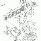 WAVERUNNER (Metallic Marine Silver) - XL1200Y Выхлопная система 1