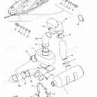 WAVERUNNER (Metallic Marine Silver) - XL800Y Выхлопная система 2