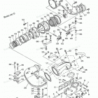 XL1200  LTD - XA1200Y Выхлопная система 1