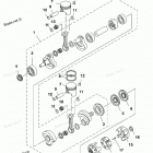 GP800 - GP800Y Коленчатый вал и Поршень