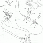 WAVE RUNNER GP760 - GP760X Топливная магистраль