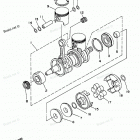 SUPER JET - SJ700AW Коленчатый вал и Поршень