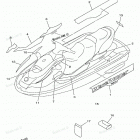 WAVE RUNNER XL760 - XL760W Наклейки