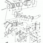 WAVE RUNNER XL760 - XL760W Выхлопная система 1