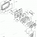 WAVE RUNNER GP800W - GP800W Впускная система