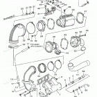 WAVEVENTURE 700 - WVT700W Выхлопная система 1