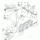 WAVE RUNNER XL1200 - XL1200W Топливная магистраль