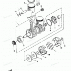 WAVEVENTURE 700 - WVT700W Коленчатый вал и Поршень