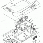 WAVE RUNNER III - WRA700V Seat - Under Locker