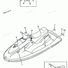 WAVE BLASTER II - WB760V Наклейки предупреждения
