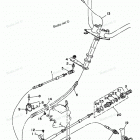 WAVE RUNNER III - WRA700V Трос управления