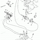 WAVE RUNNER GP760 - GP760V Топливная магистраль