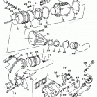 WAVE RAIDER 760 - RA760U Выхлопная система 1