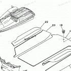 SUPER JET - SJ700AU Gunwale Mat