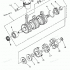 WVT100U Коленчатый вал и Поршень