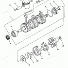 WAVE VENTURE 1100 - WVT1100U Коленчатый вал и Поршень