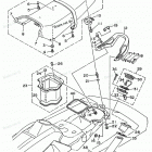 WAVE RAIDER 700 - RA700BU Seat Under Locker 1