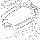 WAVE RAIDER 700 - RA700BU Gunwale Mat