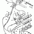 Wave Raider 1100 Трос управления