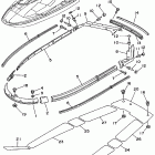 Wave Raider 1100 Gunwale mat