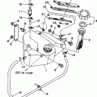 WAVE RUNNER III GP-WRA700T Oil tank for oil injection