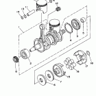 Super Jet Коленчатый вал и Поршень