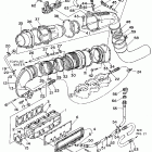 Wave Raider 1100 Выхлопная система 1