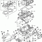 WAVE RUNNER VXR-WRB 650 Блок цилиндров