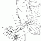 WAVE RUNNER III GP-WRA700T Oil pump for oil injection