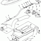 WAVE RUNNER VXR-WRB 650 Выхлопная система 2