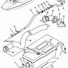 WAVE RUNNER VXR-WRB 650 Выхлопная система 2