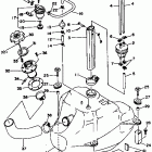 Wave Blaster-WB700S Топливный бак