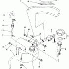 WAVE RUNNER VXR-WRB 650 Oil tank (for oil injection)