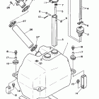 Wave Runner III GP-WRA700S Топливный бак