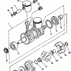 Wave Blaster-WB700S Коленчатый вал и Поршень