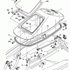 Wave Runner III GP-WRA700S Engine hatch