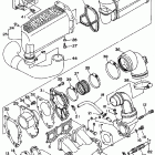 WAVE RUNNER PRO VXR-WRB700S Выхлопная система 1
