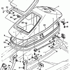 WAVE RUNNER III - WRA650R Hull deck 1