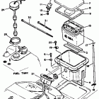 WAVE RUNNER III - WRA650R Электрика 2