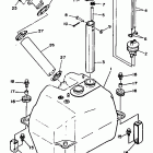 WAVE RUNNER III - WRA650R Топливный бак