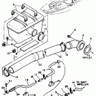 WAVE RUNNER III - WRA650RA Выхлопная система 2