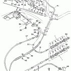 WAVE RUNNER III - WRA650RA Трос управления