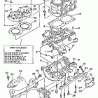 WAVE RUNNER VXR - WRB650R Блок цилиндров