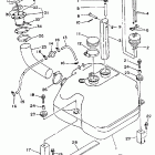 WAVE RUNNER VXR - WRB650R Топливный бак