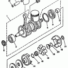 WAVE RUNNER III - WRA650R Коленчатый вал и Поршень