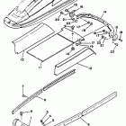 SUPER JET - SJ650R Bow gunwale mat